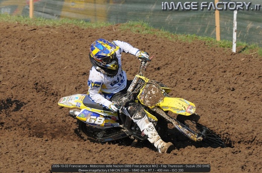 2009-10-03 Franciacorta - Motocross delle Nazioni 0966 Free practice MX2 - Filip Thuresson - Suzuki 250 SWE